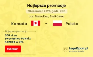 Kanada - Polska promocje bukmacherskie