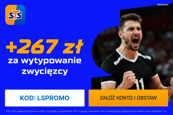 STS: 267 zł za wytypowanie zwycięzcy meczu Final Four siatkarskiej Ligi Mistrzów