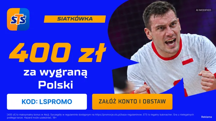 Promocja STS: 400 zł za wygraną Polski w meczu mistrzostw Europy