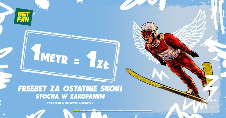 BETFAN: Freebet za ostatnie skoki Stocha w Zakopanem