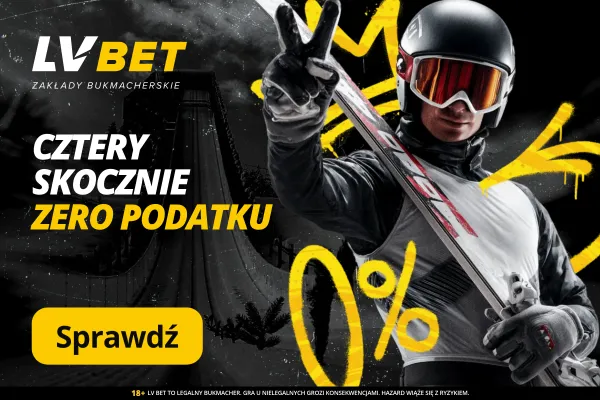 LV BET: Cztery Skocznie zero podatku
