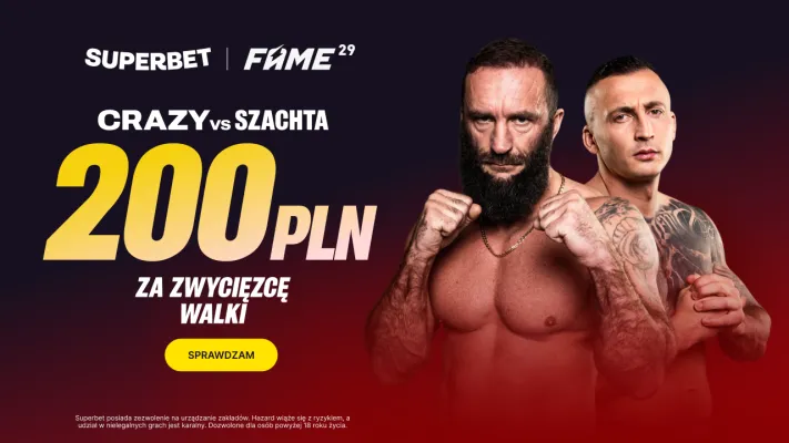 Bonus 200 PLN za zwycięzcę walki Dawid 