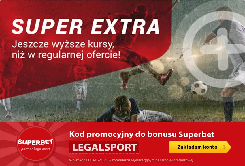 Super Extra w Superbet - najlepsze kursy online na faworytów