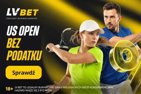 Promocja LV BET: US Open bez podatku