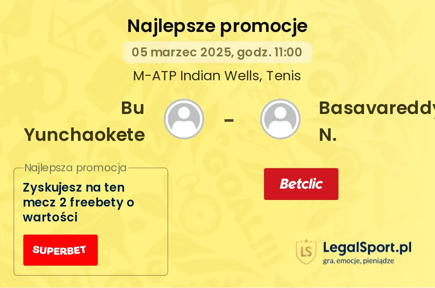 Bu Yunchaokete - Basavareddy N. promocje bukmacherskie