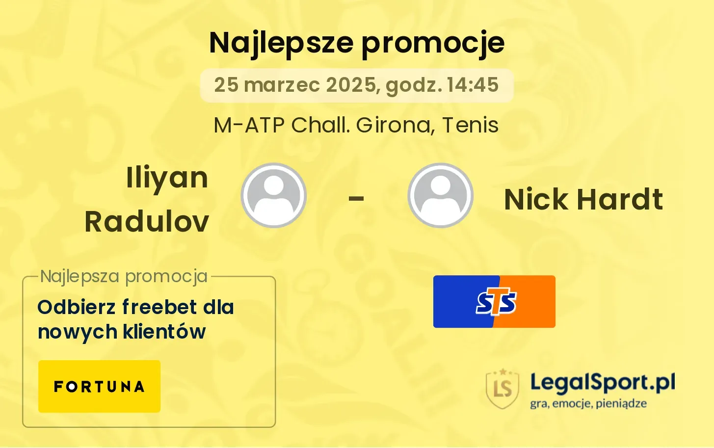 Iliyan Radulov - Nick Hardt promocje u bukmacherów