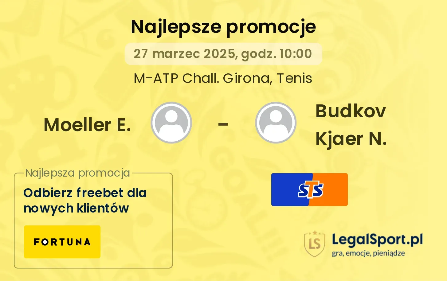 Moeller E. - Budkov Kjaer N. promocje bukmacherskie
