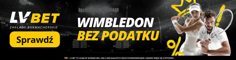 Wimbledon bez podatku w LV BET