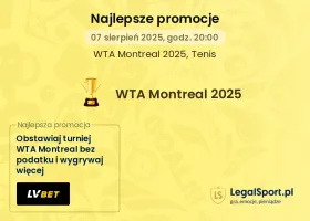 Promocje bukmacherskie na WTA Montreal