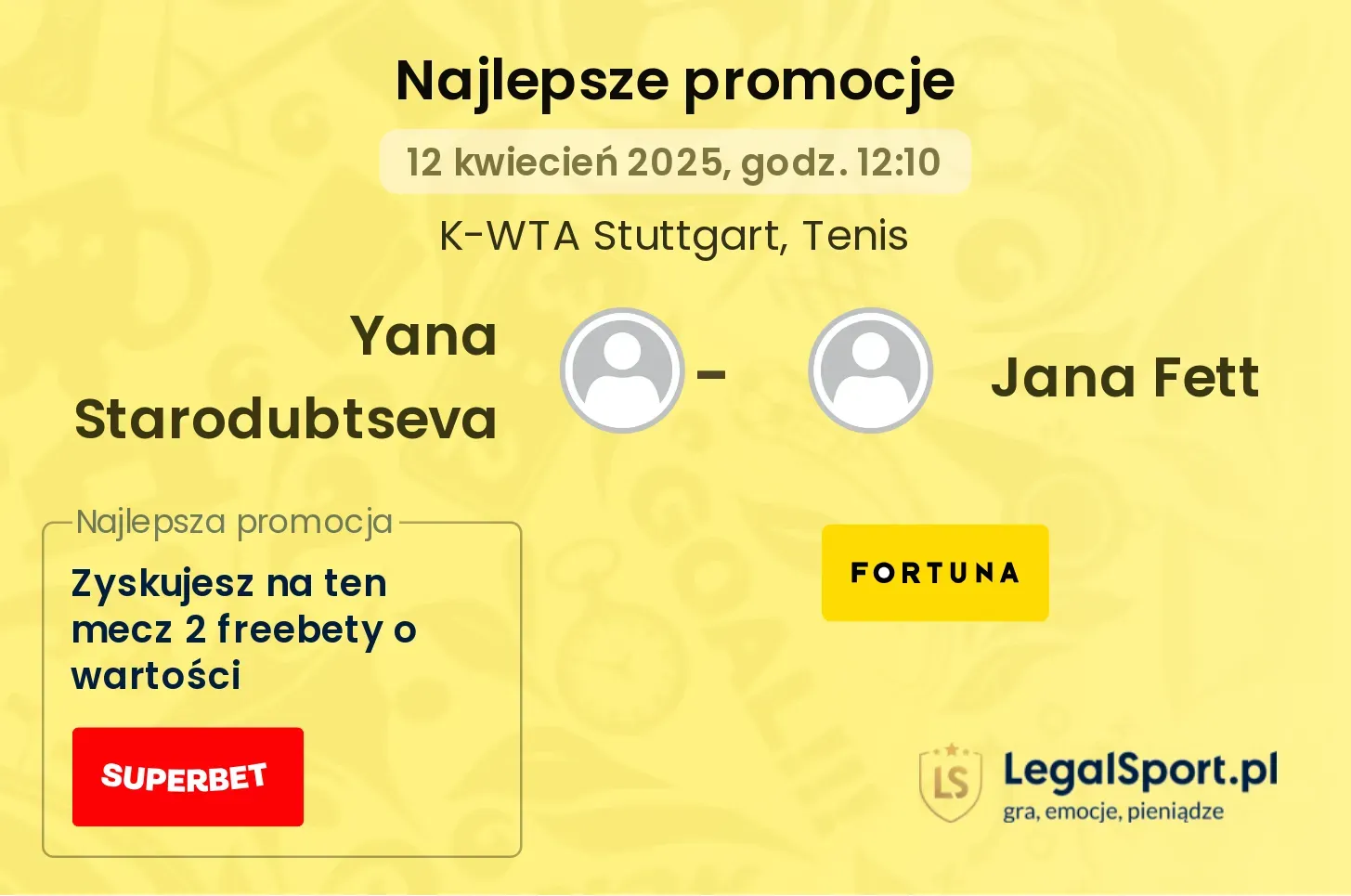 Yana Starodubtseva - Jana Fett promocje bukmacherskie
