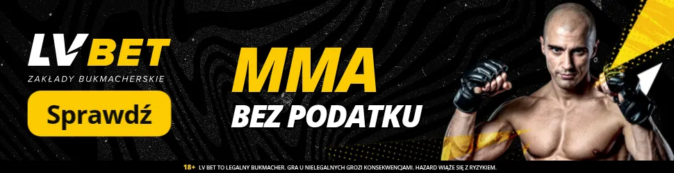 LV BET: MMA bez podatku
