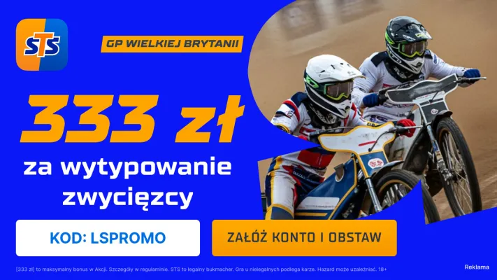 333 zł za wytypowanie zwycięzcy GP Wielkiej Brytanii od STS