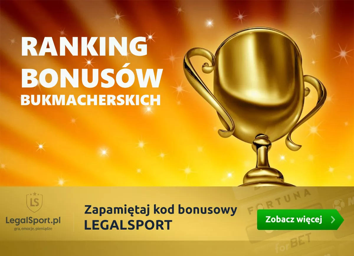 Bonusy z kodem - ranking najlepszych bukmacherskich premii
