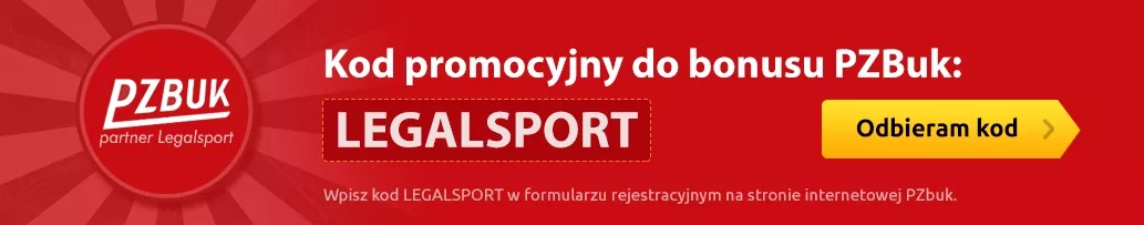Kod promocyjny do bonusu w PZBUK Polskie Zakłady Bukmacherskie