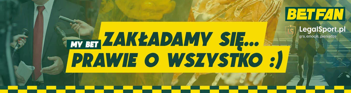 Zakłady MY BET w BETFAN. Prześlij do bukmachera swój własny typ na Legię Warszawa