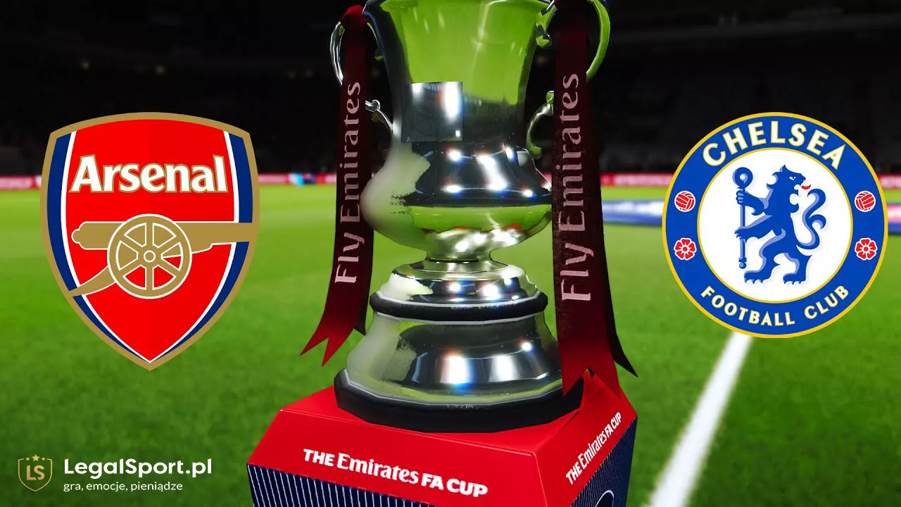 Finał FA Cup: Wysokie kursy na zakłady na mecz Arsenal vs Chelsea