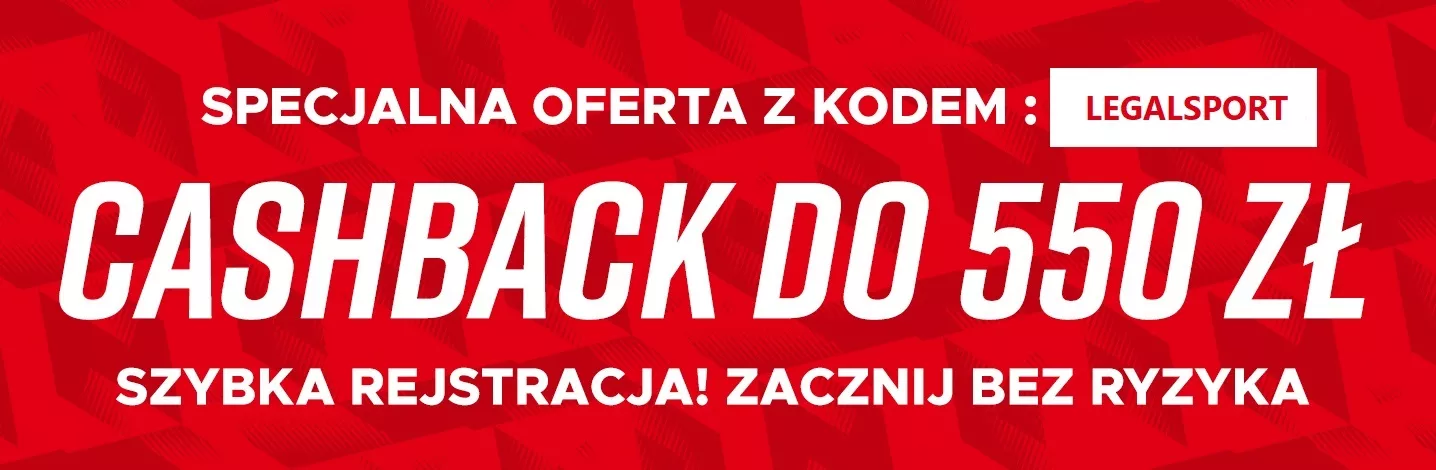 Cashback za kod promocyjny w Betclic Zakłady Bukmacherskie