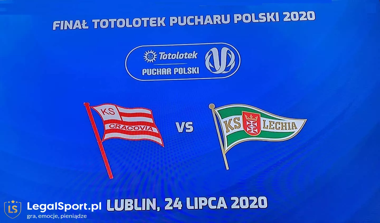 Zakłady bukmacherskie na finał Pucharu Polski: Cracovia vs Lechia Gdańsk. Typy, bonusy, zakłady