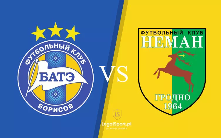 Zakłady bukmacherskie na mecz BATE Borysów vs Nioman Grodno
