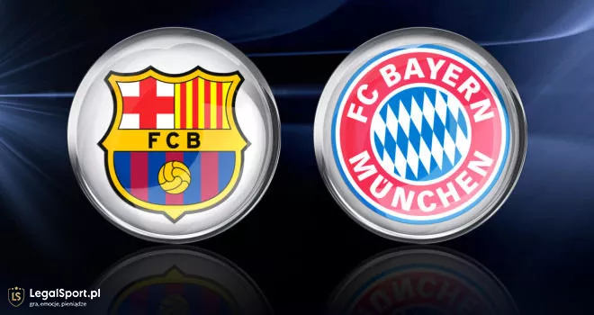 Zakłady bukmacherskie na mecz Barcelona vs Bayern Monachium -  typy z wysokimi kursami online