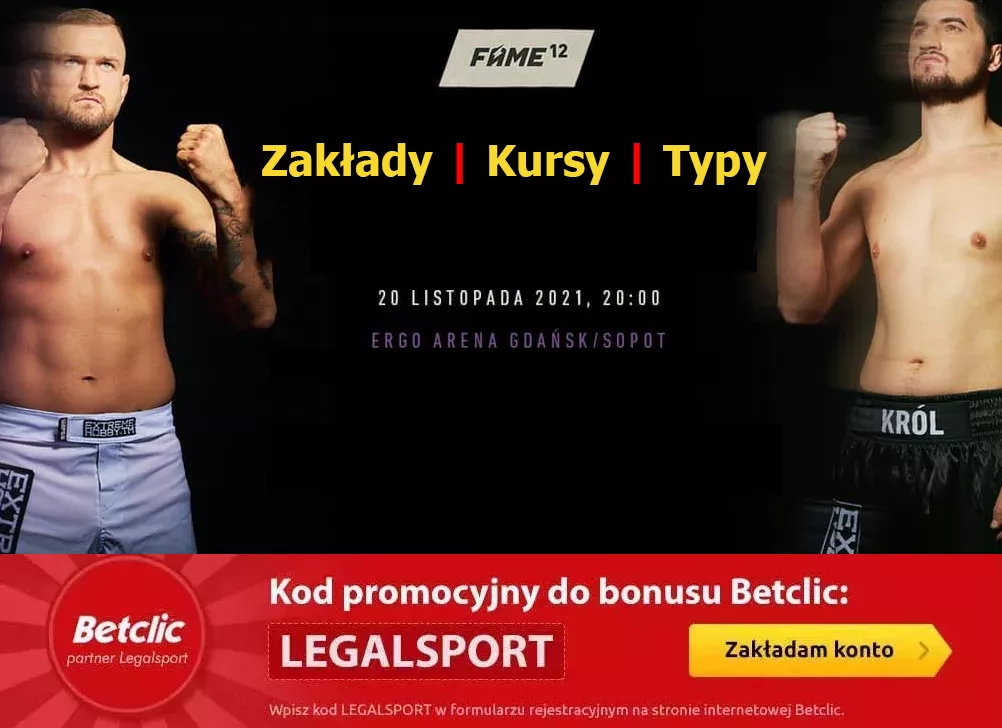 Typy na FAME MMA 12. Na kogo warto postawić?