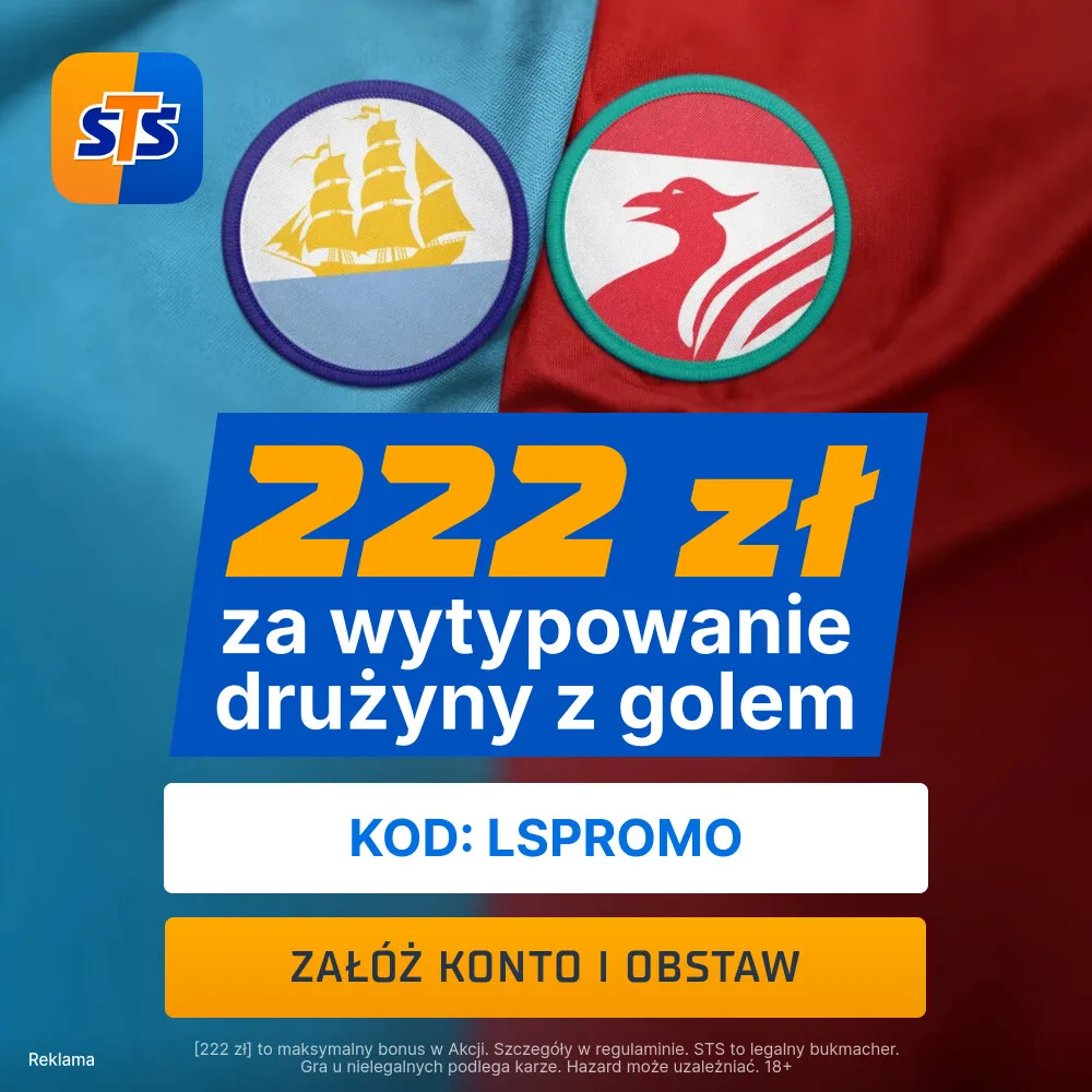 STS: 222 zł za wytypowanie drużyny z golem w meczu Manchester City - Liverpool