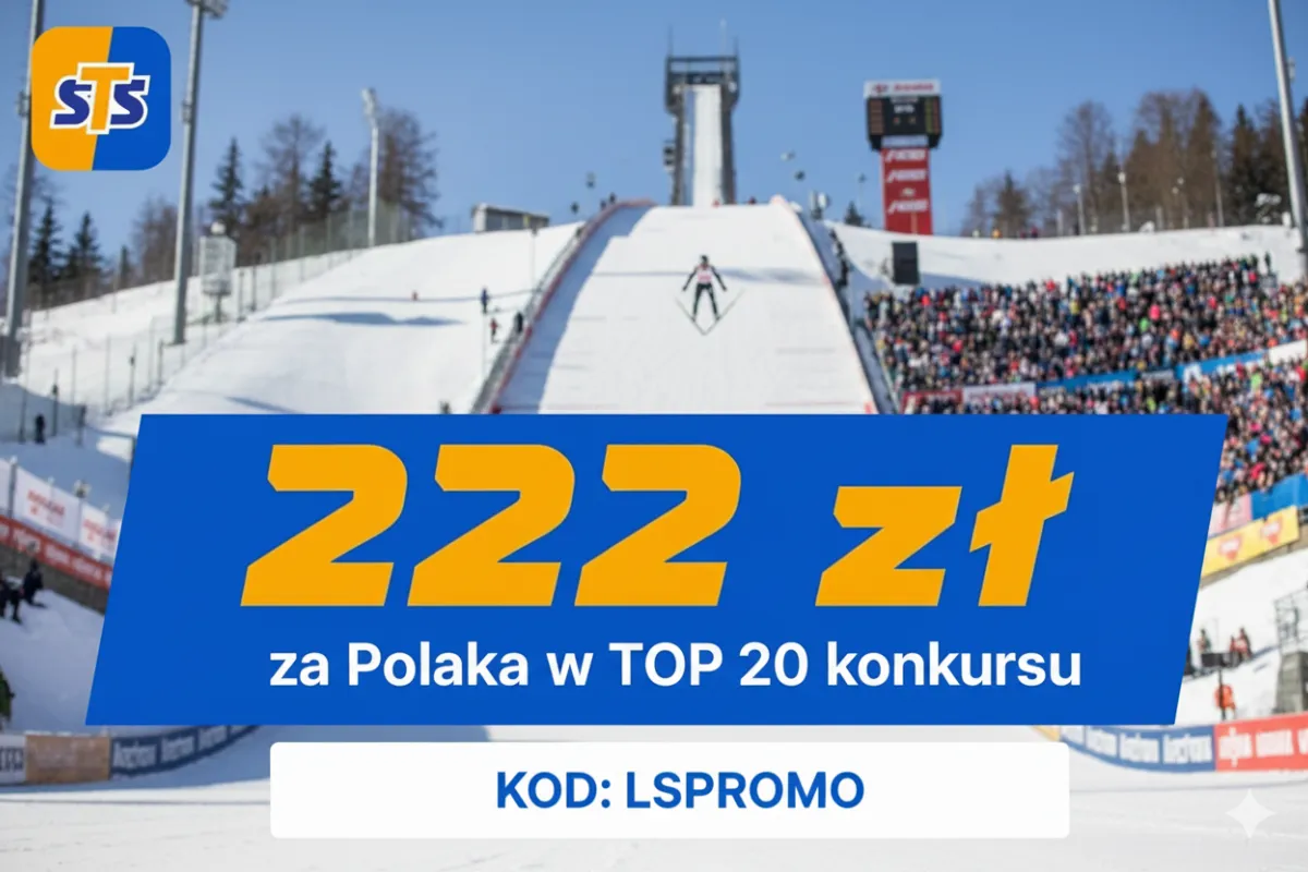 STS: 222 zł za wytypowanie Polaka w TOP 20 konkursu skoków narciarskich