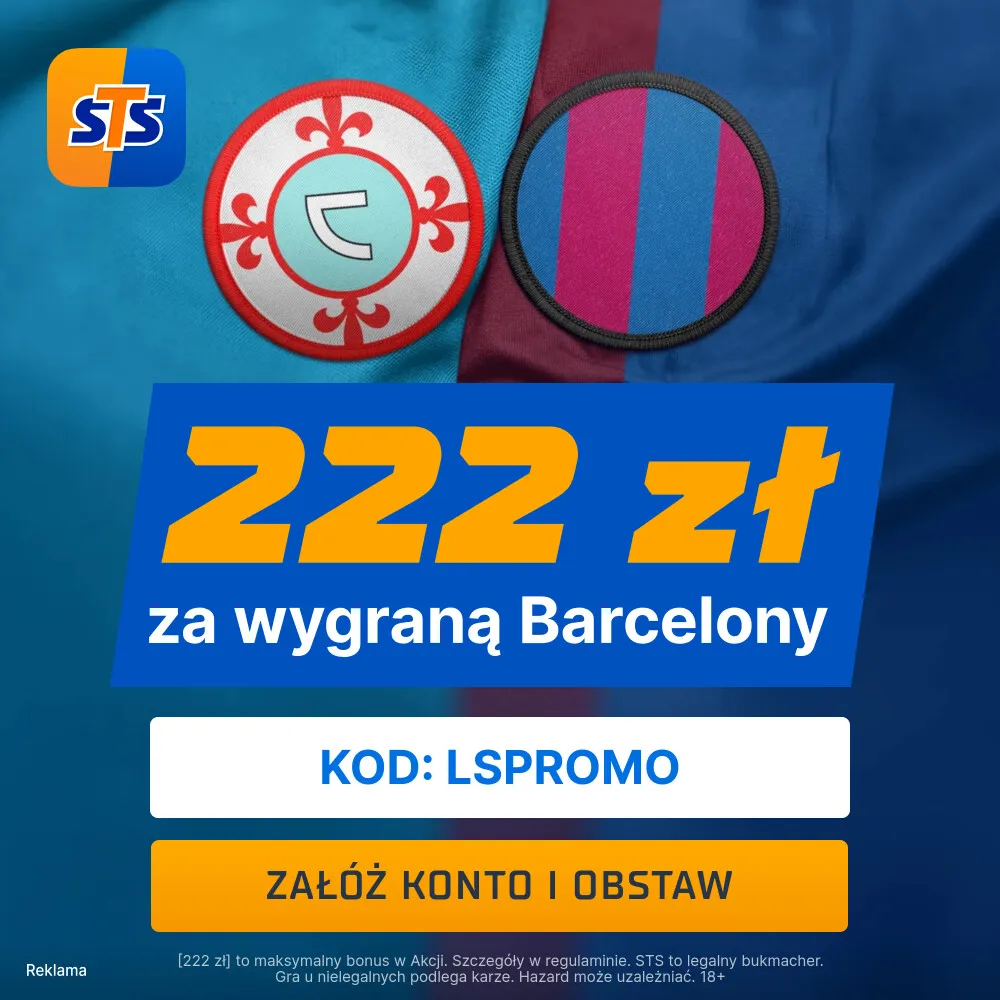 STS: 222 zł za wytypowanie zwycięzcy meczu Celta Vigo - FC Barcelona