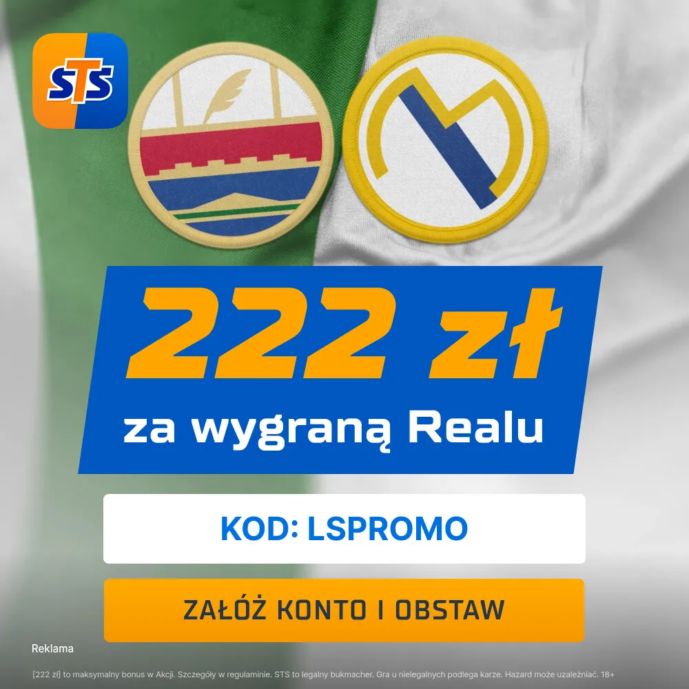 STS: 222 zł za wytypowanie zwycięzcy meczu Elche - Real Madryt