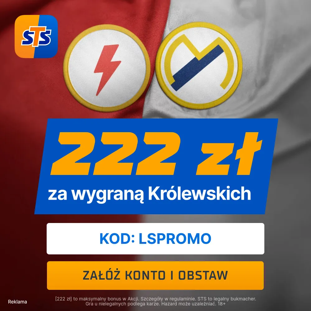 STS: 222 zł za wytypowanie zwycięzcy meczu Rayo Vallecano - Real Madryt