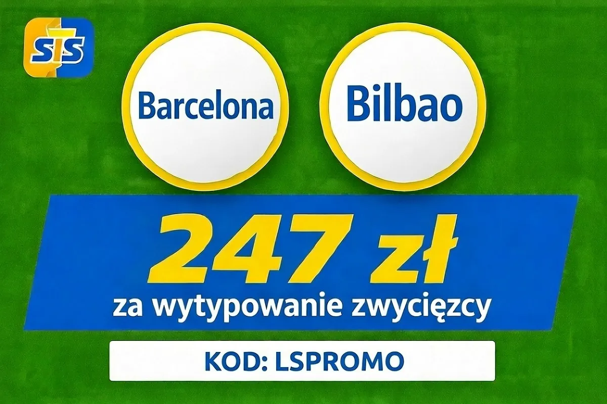 STS: 247 zł za wytypowanie zwycięzcy meczu FC Barcelona - Athletic Bilbao