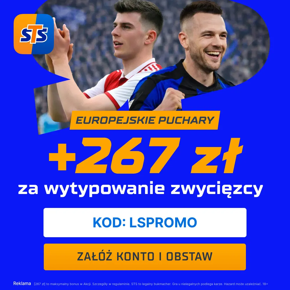 STS: 267 zł za wytypowanie zwycięzcy meczu Bayern Monachium – Real Madryt