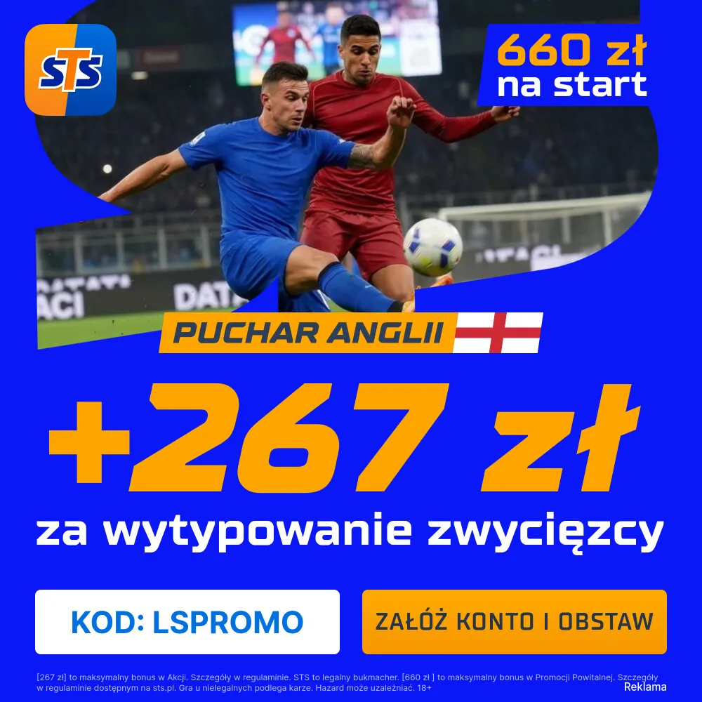 STS: 267 zł za wytypowanie zwycięzcy meczu Chelsea – Leeds United