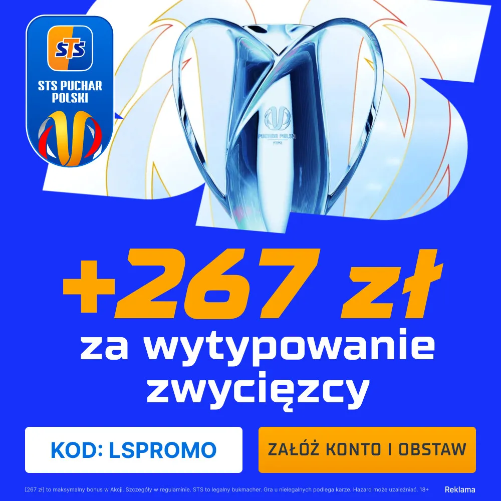 STS: 267 zł za wytypowanie zwycięzcy meczu Górnik Zabrze – Raków Częstochowa