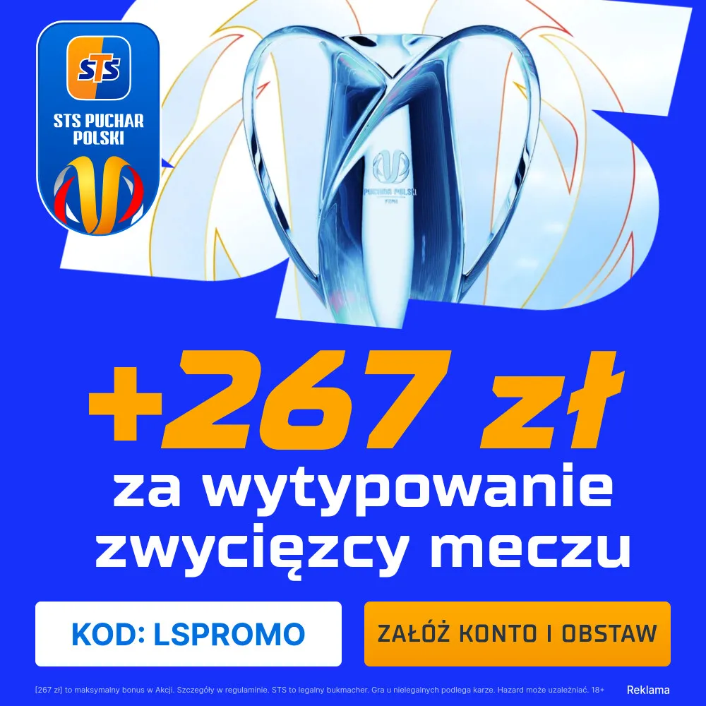 STS: 267 zł za wytypowanie zwycięzcy meczu Zawisza Bydgoszcz – Górnik Zabrze