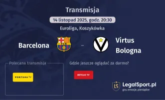 Barcelona - Virtus Bologna gdzie oglądać? (14.11)