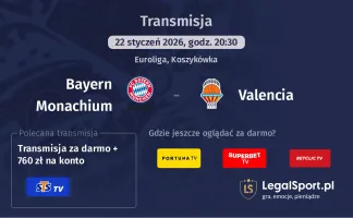 Bayern Monachium - Valencia gdzie oglądać? (22.01)