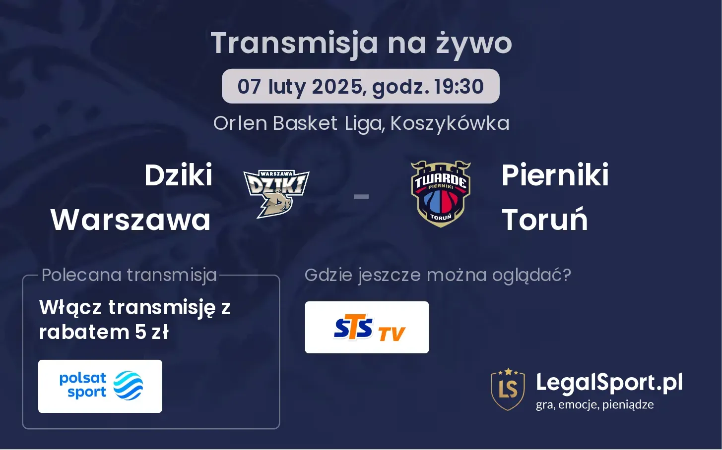 Dziki Warszawa - Pierniki Toruń gdzie oglądać?