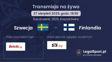 Szwecja - Finlandia gdzie oglądać?