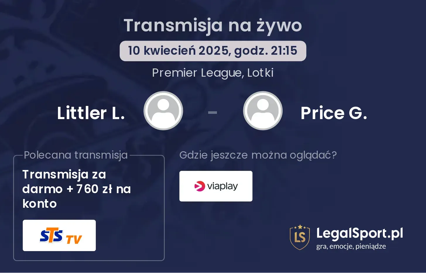 Littler L. - Price G. gdzie oglądać?