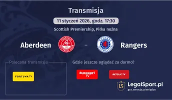 Aberdeen - Rangers gdzie oglądać? (11.01)