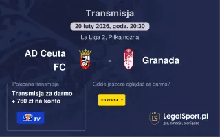 AD Ceuta FC - Granada gdzie oglądać? (20.02)