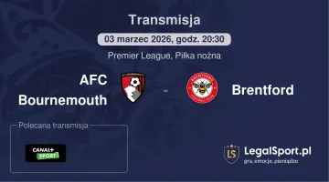 AFC Bournemouth - Brentford gdzie oglądać (03.03.2026, 20:30)