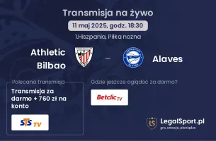 Athletic Bilbao - Alaves gdzie oglądać?