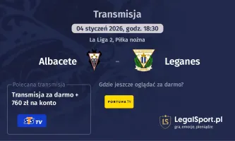 Albacete - Leganes gdzie oglądać? (04.01)