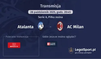 Atalanta - AC Milan gdzie oglądać?