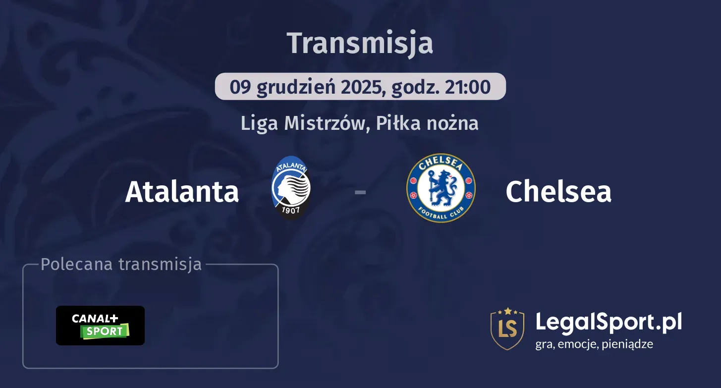 Atalanta - Chelsea Transmisje