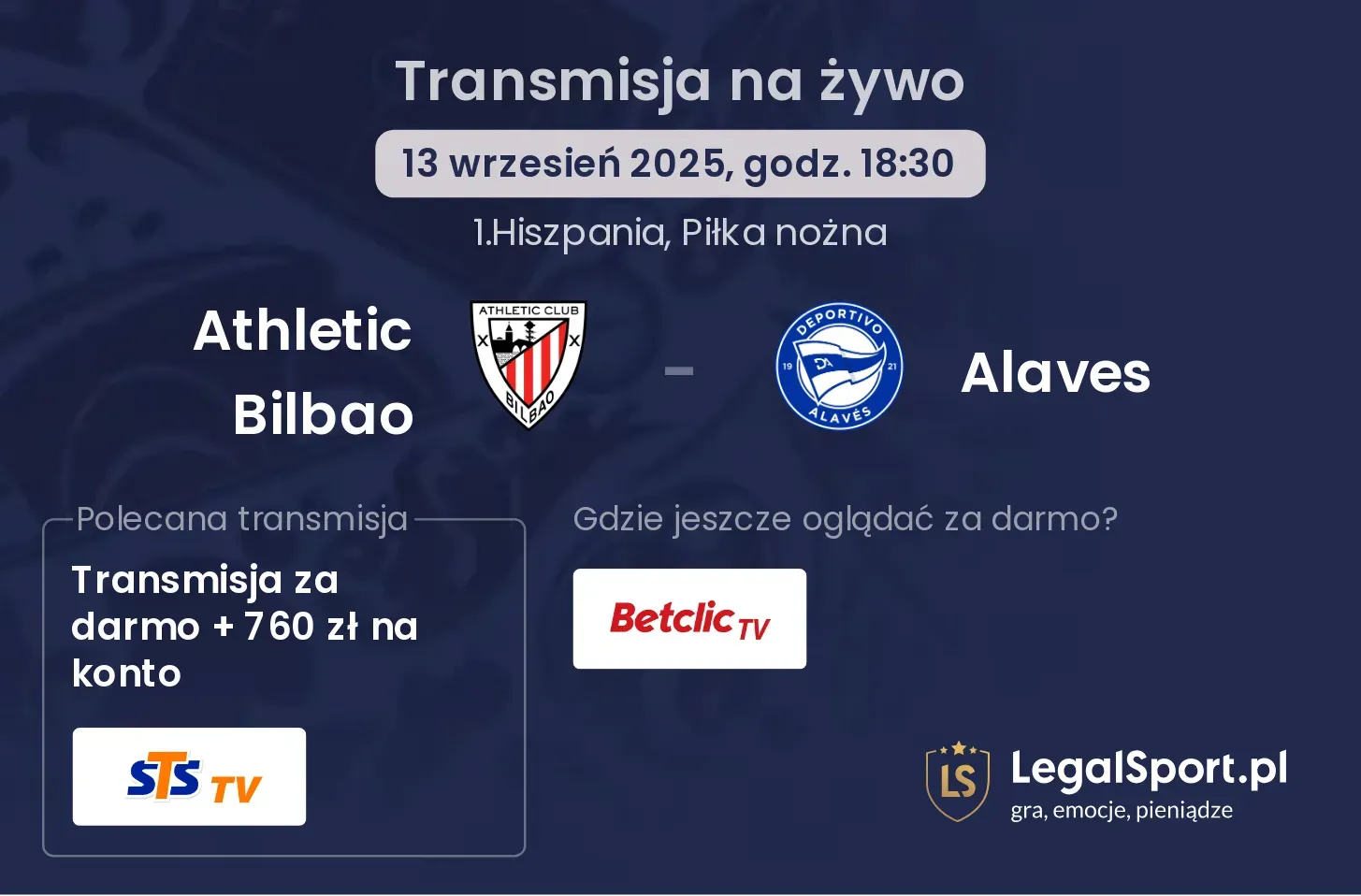 Athletic Bilbao - Alaves gdzie oglądać?