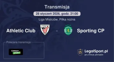 Athletic Club - Sporting CP gdzie oglądać (28.01.2026)