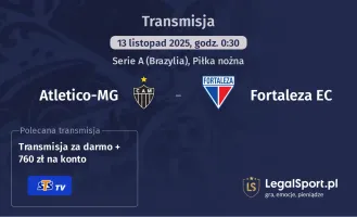 Atletico-MG - Fortaleza EC gdzie oglądać? (13.11)